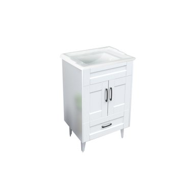 KIT DOMSA MUEBLE VANITORIO 50SK-B + F-50/50 X 80 X 40 CM BLANCO - 2