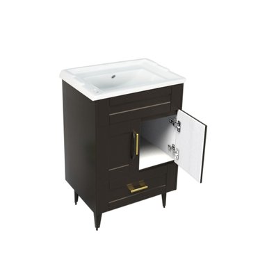 KIT DOMSA MUEBLE VANITORIO CAFÉ 50SK-C + F-50/50 X 80 X 40 CM - 3