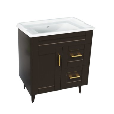 KIT DOMSA MUEBLE VANITORIO CAFÉ 70SK-C + F-70/70 X 80 X 47 CM - 3