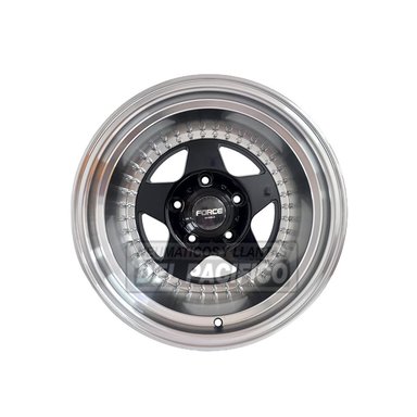 SET 4 LLANTA FORCE S - 16X10 5X139 ET-44 B-LM BACO 65368M - 1