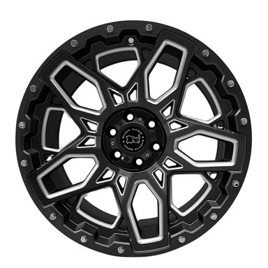 SET 4 LLANTA 18X9 6X139 ET0 MG-MW RHINO.SHRAPNEL - 2