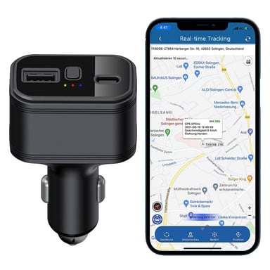 LOCALIZADOR GPS Y CARGADOR TKSTAR TK818 4G GPS TRACKER 2 EN 1 - 2
