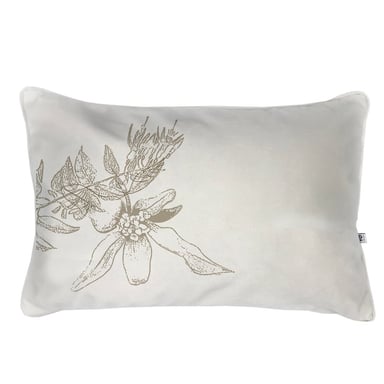 COJÍN TUYO PRINT NATIVO FLOR 60 X 40 CM CRUDO - 1