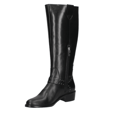BOTAS MUJER POLLINI CUERO NEGRO CASUAL H254 - 5