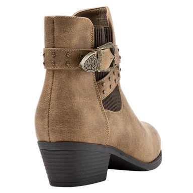 BOTÍN MUJER MARRÓN CASUAL DAKOTA J787 CLARO - 3