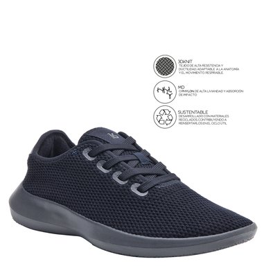ZAPATILLA CASUAL HOMBRE 16 HRS - L192 | AZUL - 6
