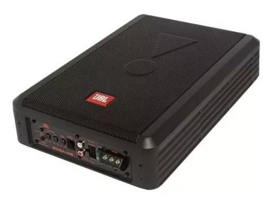 SUBWOOFER PLANO JBL SW8A-MS DE 8 PULGADAS CON AMPLIFICADOR PARA 2 PARLANTES - 1