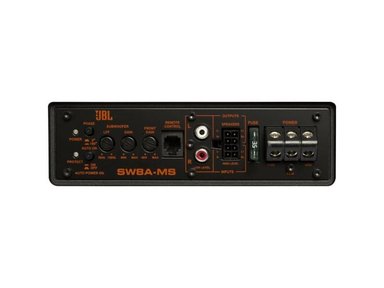 SUBWOOFER PLANO JBL SW8A-MS DE 8 PULGADAS CON AMPLIFICADOR PARA 2 PARLANTES - 4