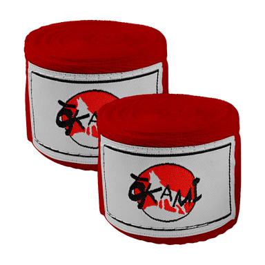 VENDA ARTES MARCIALES OKAMI ROJO - 1