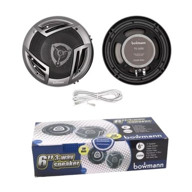 PARLANTES PARA AUTOS BOWMANN TS 1650 3VIAS 250W - 2