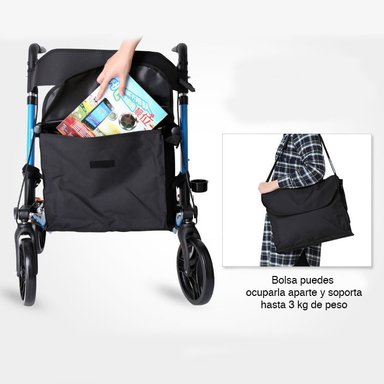 BURRITO ANDADOR MIABU SF-01 CON RUEDAS Y ASIENTO PLEGABLE - 3