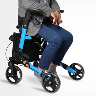 BURRITO ANDADOR MIABU SF-01 CON RUEDAS Y ASIENTO PLEGABLE - 6