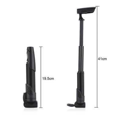 BOMBIN MINI FORCE INFLADOR PARA BICICLETA Y BALON - 2