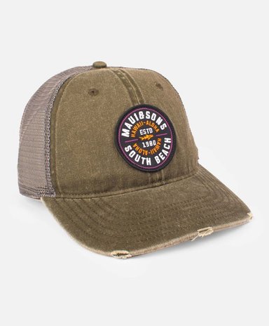 JOCKEY MAUI & SONS 5AJ1878 VERDE SOUTH BEACH ACID TRUCKER HOMBRE MAUI AND SONS - 1