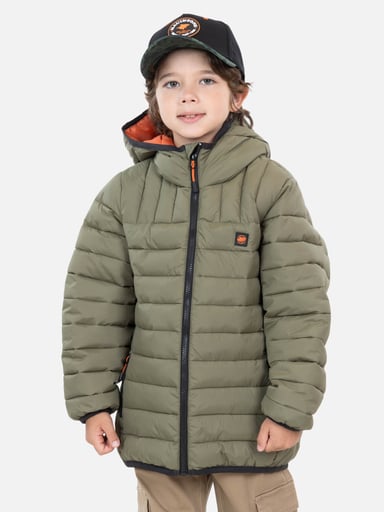 PARKA BRAVE INFANTIL VERDE MAUI AND SONS - 1