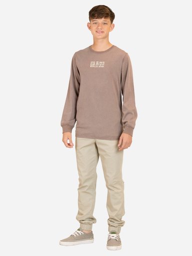 POLERA ML TIKI VIBES CAFÉ INFANTIL MAUI AND SONS - 4