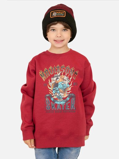 POLERON CR WIWA ROJO INFANTIL MAUI AND SONS - 1