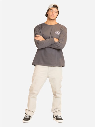 POLERA ML PIREL GRIS HOMBRE MAUI AND SONS - 4