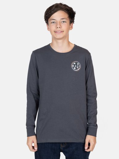 POLERA ML RAYFIT GRIS INFANTIL MAUI AND SONS - 1