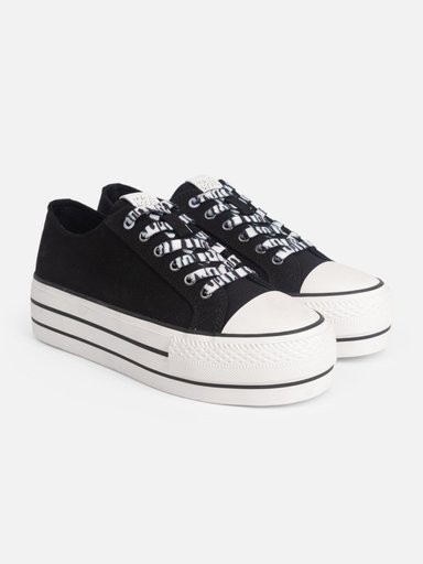 ZAPATILLA STELLARIS NEGRO MUJER MAUI AND SONS - 2