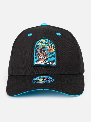 JOCKEY CANVAS SUN & SHARK NEGRO NIÑO MAUI AND SONS - 4
