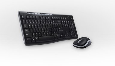 COMBO TECLADO + MOUSE INALÁMBRICO LOGITECH MK270 NEGRO - 3