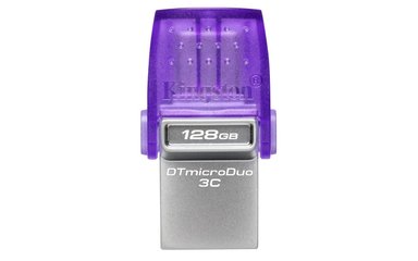 PENDRIVE KINGSTON UNIDAD FLASH USB 128 GB USB TYPE-A USB TYPE-C - 3