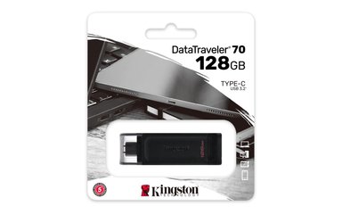 PENDRIVE KINGSTON UNIDAD FLASH USB DATATRAVELER 70 128 GB USB TIPO C - 5
