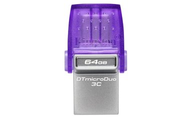 PENDRIVE KINGSTON UNIDAD FLASH USB 64 GB USB TYPE-A USB TYPE-C - 3