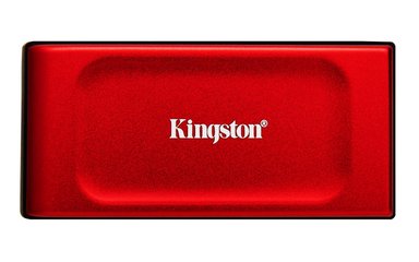 DISCO DE ESTADO SOLIDO EXTERNO KINGSTON XS1000 RED 2 TB - 1