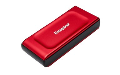 DISCO DE ESTADO SOLIDO EXTERNO KINGSTON XS1000 RED 2 TB - 3
