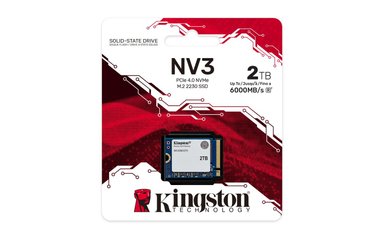 UNIDAD SSD KINGSTON NV3 2TB M.2 2230 NVME PCIE 4.0 X4 - 3