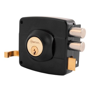 CERRADURA OISTER SOBREPONER 110 - NEGRO - 1