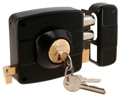 CERRADURA OISTER SOBREPONER 110 - NEGRO - 3