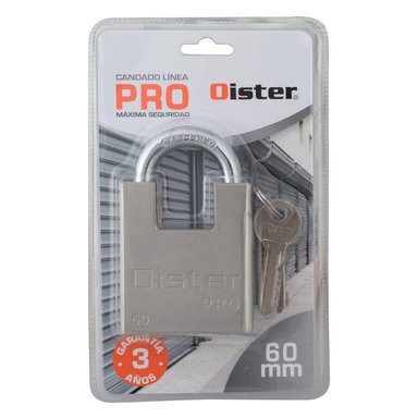 CANDADO OISTER PRO CON HOMBROS 60MM - 6