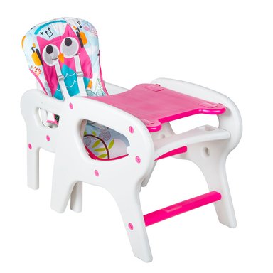 SILLA COMER BBQOOL ESCRITORIO EAT&FUN PINK ROSADO - 2