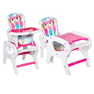 SILLA COMER BBQOOL ESCRITORIO EAT&FUN PINK ROSADO - 5