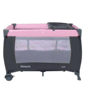 CUNA BBQOOL PLAYARD LYRA PINK ACERO ROSADO - 3