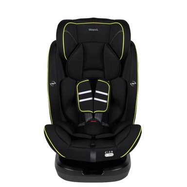 SILLA AUTO BBQOOL CONVERTIBLE APOLO 360° LIME NEGRO - 3