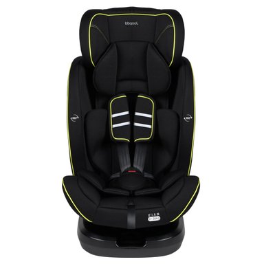 SILLA AUTO BBQOOL CONVERTIBLE APOLO 360° LIME NEGRO - 4