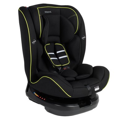 SILLA AUTO BBQOOL CONVERTIBLE APOLO 360° LIME NEGRO - 8