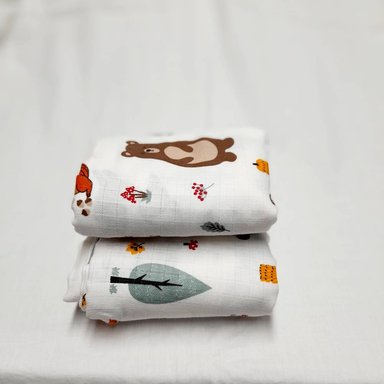 PACK 2 TUTOS MUSELINA XL FOREST - 4
