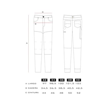 PANTALÓN MUJER FALCONE AZUL QUEST - 4