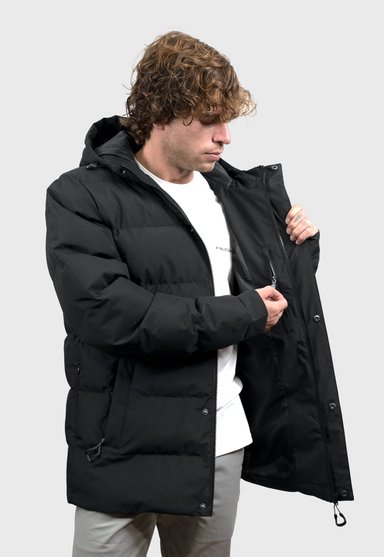 PARKA OUTERKNOWN NEGRO HOMBRE FALCONE - 5
