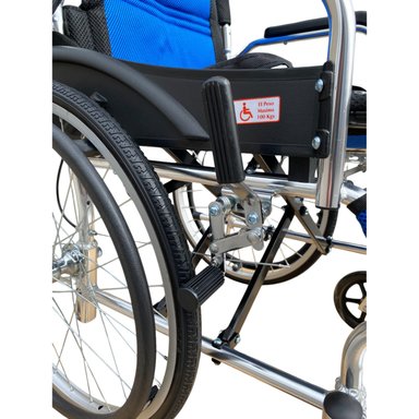 SILLA DE RUEDAS ALUMINIO ULTRA LIVIANO ARO 20-AZUL - 8