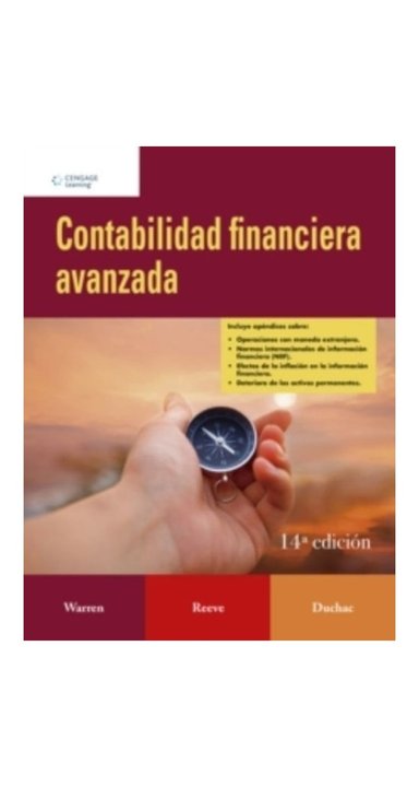 LIBRO CONTABILIDAD FINANCIERA AVANZADA (14° EDICION) / C.WARREN;J.DUCHAC;J.REEVE -006- - 1