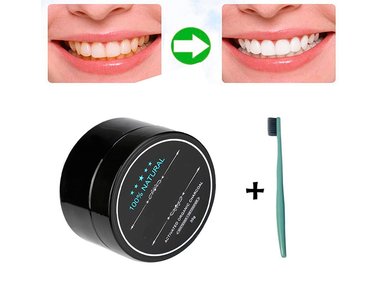 BLANQUIADOR DENTAL CARBON EN POLVO - 3