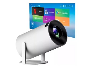 PROYECTOR LED WIFI 4K TELON PARED - 1