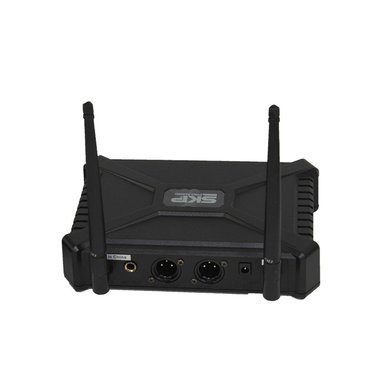MICROFONO DOBLE INALAMBRICO SKP UHF 300D - 3