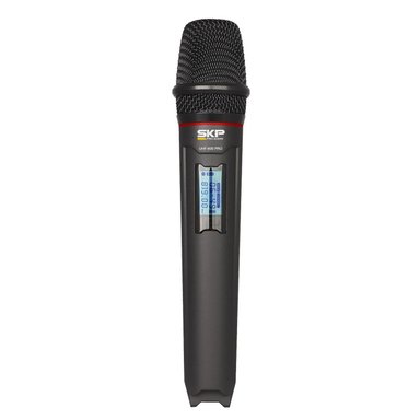 MICRÓFONO SKP UHF 600 PRO INALÁMBRICO DOBLE - 5